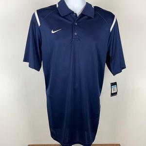 Nike Men's Navy Blue Polo Shirt